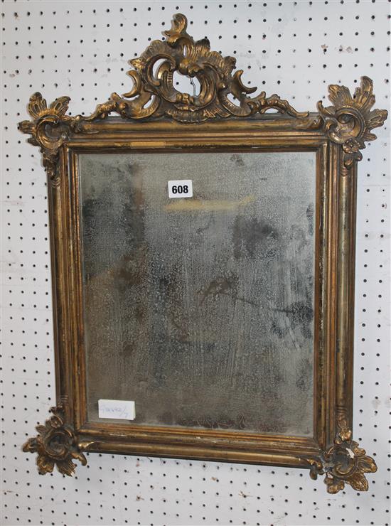 Small gilt mirror